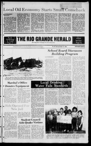 The Rio Grande Herald (Rio Grande City, Tex.), Vol. 39, No. 49, Ed. 1 Thursday, October 10, 1985