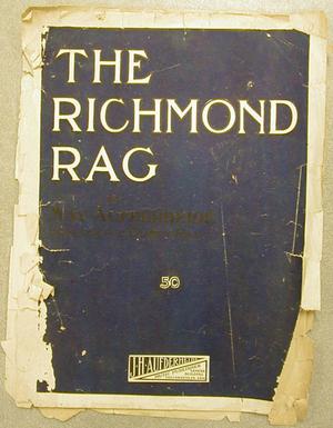 ["The Richmond Rag" sheet music]