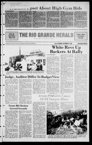 The Rio Grande Herald (Rio Grande City, Tex.), Vol. 40, No. 48, Ed. 1 Thursday, September 25, 1986