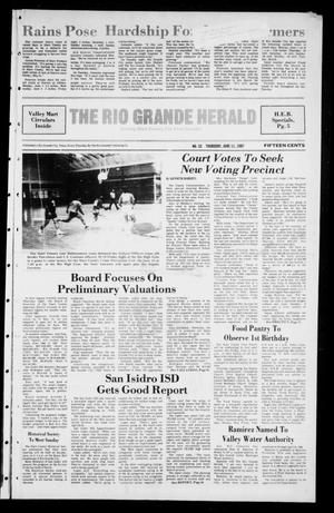 The Rio Grande Herald (Rio Grande City, Tex.), No. 33, Ed. 1 Thursday, June 11, 1987