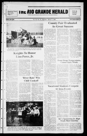 The Rio Grande Herald (Rio Grande City, Tex.), Vol. 79, No. 17, Ed. 1 Thursday, March 9, 1989