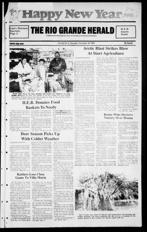 The Rio Grande Herald (Rio Grande City, Tex.), Vol. 80, No. 6, Ed. 1 Thursday, December 28, 1989