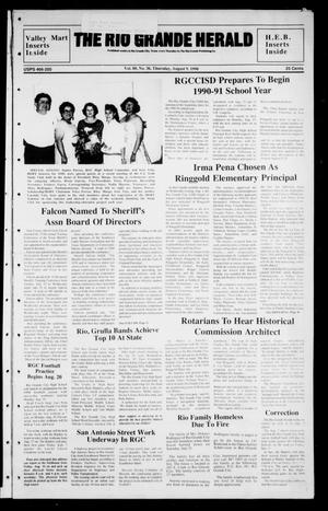 The Rio Grande Herald (Rio Grande City, Tex.), Vol. 80, No. 37, Ed. 1 Thursday, August 9, 1990