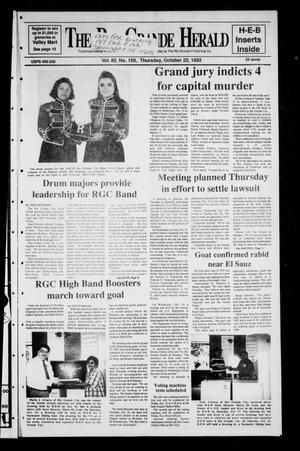 The Rio Grande Herald (Rio Grande City, Tex.), Vol. 80, No. 150, Ed. 1 Thursday, October 22, 1992