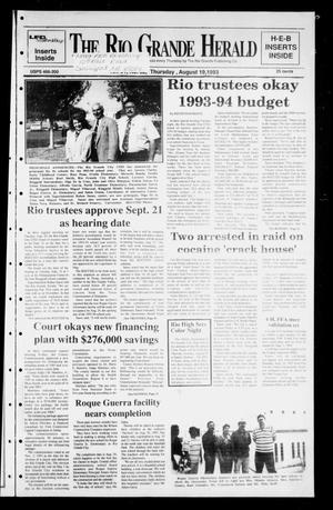 Rio Grande Herald (Rio Grande City, Tex.), Vol. 81, No. 32, Ed. 1 Thursday, August 19, 1993