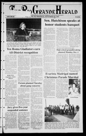 Rio Grande Herald (Rio Grande City, Tex.), Vol. 82, No. 48, Ed. 1 Thursday, November 30, 1995