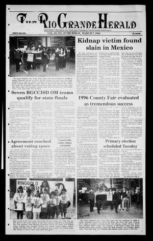 Rio Grande Herald (Rio Grande City, Tex.), Vol. 83, No. 10, Ed. 1 Thursday, March 7, 1996