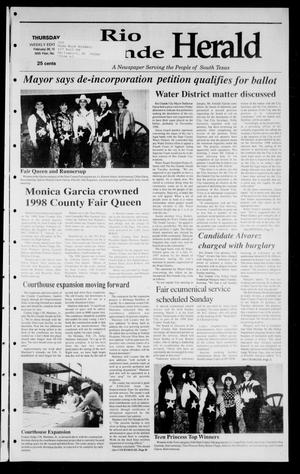 Rio Grande Herald (Rio Grande City, Tex.), Vol. 85, No. 9, Ed. 1 Thursday, February 26, 1998
