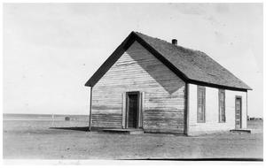 Primary view of object titled '[Swisher School Building]'.