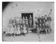 Primary view of [Students at the Fresno school]