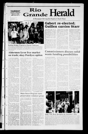 Primary view of Rio Grande Herald (Rio Grande City, Tex.), Vol. 89, No. 11, Ed. 1 Thursday, March 14, 2002