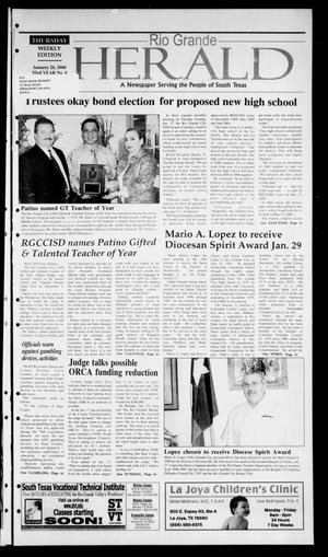 Rio Grande Herald (Rio Grande City, Tex.), Vol. 93, No. 4, Ed. 1 Thursday, January 26, 2006