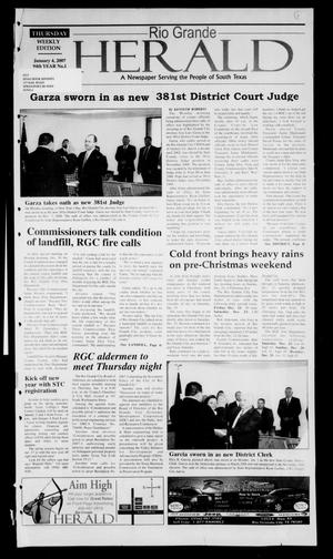 Rio Grande Herald (Rio Grande City, Tex.), Vol. 94, No. 1, Ed. 1 Thursday, January 4, 2007