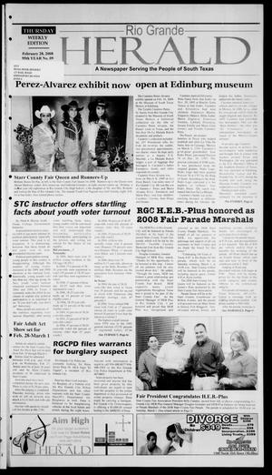 Rio Grande Herald (Rio Grande City, Tex.), Vol. 95, No. 9, Ed. 1 Thursday, February 28, 2008