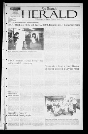 Rio Grande Herald (Rio Grande City, Tex.), Vol. 89, No. 48, Ed. 1 Thursday, November 28, 2002