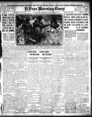 El Paso Morning Times (El Paso, Tex.), Vol. 35TH YEAR, Ed. 1, Wednesday, December 16, 1914
