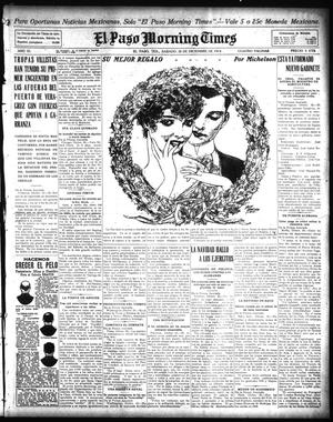 El Paso Morning Times (El Paso, Tex.), Vol. 35TH YEAR, Ed. 1, Saturday, December 26, 1914