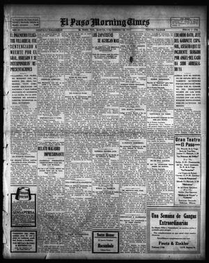 El Paso Morning Times (El Paso, Tex.), Vol. 35TH YEAR, Ed. 1, Tuesday, February 9, 1915