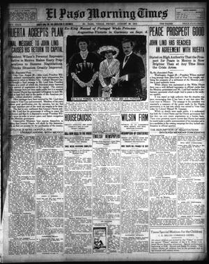 El Paso Morning Times (El Paso, Tex.), Vol. 34TH YEAR, Ed. 1, Friday, August 29, 1913