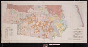 Primary view of object titled 'Soil map, Willacy County, Texas'.