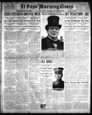 El Paso Morning Times (El Paso, Tex.), Vol. 34TH YEAR, Ed. 1, Wednesday, September 3, 1913