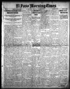 El Paso Morning Times (El Paso, Tex.), Vol. 35TH YEAR, Ed. 1, Wednesday, April 14, 1915