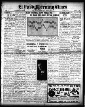 El Paso Morning Times (El Paso, Tex.), Vol. 35TH YEAR, Ed. 1, Tuesday, April 20, 1915