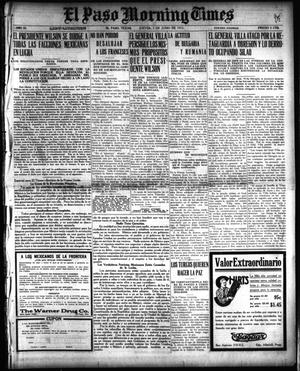 El Paso Morning Times (El Paso, Tex.), Vol. 35TH YEAR, Ed. 1, Thursday, June 3, 1915