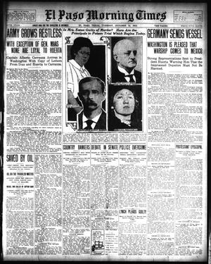 El Paso Morning Times (El Paso, Tex.), Vol. 34TH YEAR, Ed. 1, Tuesday, October 14, 1913