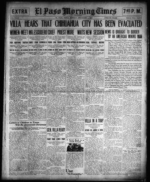El Paso Morning Times (El Paso, Tex.), Vol. 34TH YEAR, Ed. 2, Monday, December 1, 1913