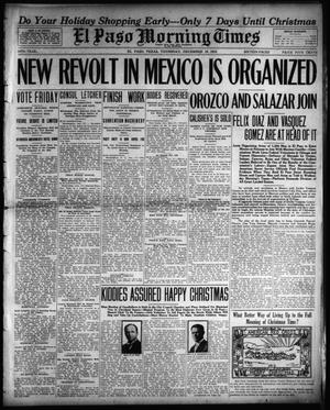 El Paso Morning Times (El Paso, Tex.), Vol. 34TH YEAR, Ed. 1, Thursday, December 18, 1913