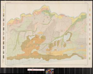 Primary view of object titled 'Soil map, Texas, Paris sheet'.