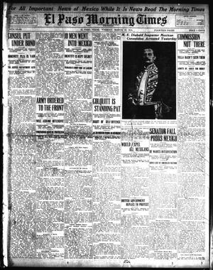El Paso Morning Times (El Paso, Tex.), Vol. 34TH YEAR, Ed. 1, Tuesday, March 10, 1914
