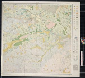Soil map, Midland County, Texas