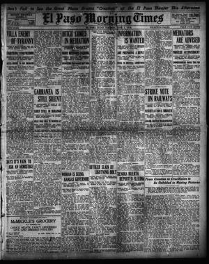 El Paso Morning Times (El Paso, Tex.), Vol. 34TH YEAR, Ed. 1, Tuesday, June 2, 1914