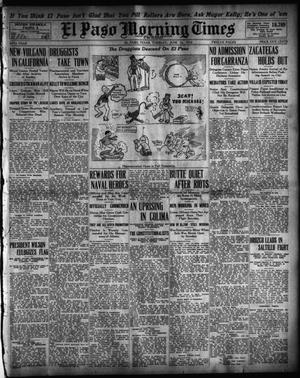 El Paso Morning Times (El Paso, Tex.), Vol. 34TH YEAR, Ed. 1, Tuesday, June 16, 1914