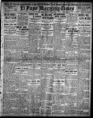 El Paso Morning Times (El Paso, Tex.), Vol. 34TH YEAR, Ed. 1, Monday, July 13, 1914