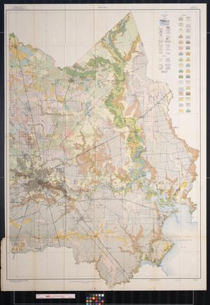 Soil map, Texas, Harris County, eastern sheet