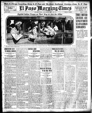 El Paso Morning Times (El Paso, Tex.), Vol. 35TH YEAR, Ed. 1, Wednesday, September 23, 1914