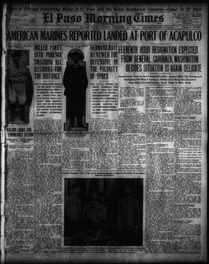 El Paso Morning Times (El Paso, Tex.), Vol. 35TH YEAR, Ed. 1, Tuesday, November 10, 1914