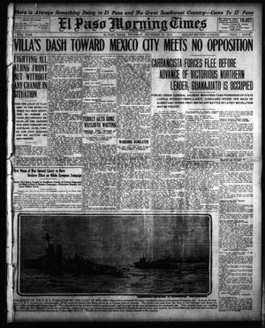 El Paso Morning Times (El Paso, Tex.), Vol. 35TH YEAR, Ed. 1, Thursday, November 19, 1914