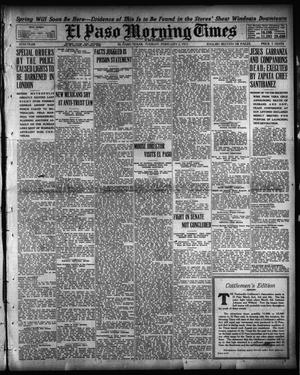 El Paso Morning Times (El Paso, Tex.), Vol. 35TH YEAR, Ed. 1, Tuesday, February 2, 1915