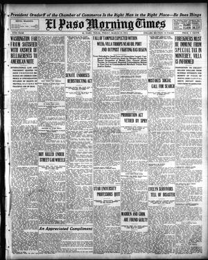 El Paso Morning Times (El Paso, Tex.), Vol. 35TH YEAR, Ed. 1, Friday, March 19, 1915