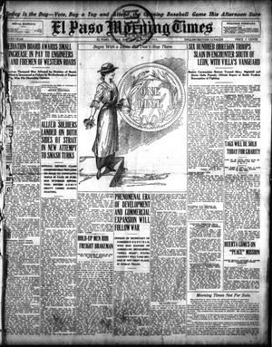 El Paso Morning Times (El Paso, Tex.), Vol. 35TH YEAR, Ed. 1, Saturday, May 1, 1915