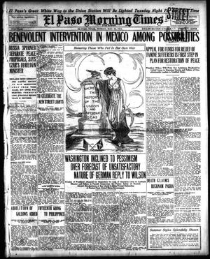 El Paso Morning Times (El Paso, Tex.), Vol. 35TH YEAR, Ed. 1, Sunday, May 30, 1915