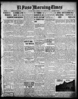 El Paso Morning Times (El Paso, Tex.), Vol. 35TH YEAR, Ed. 1, Friday, August 13, 1915