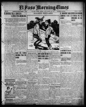 El Paso Morning Times (El Paso, Tex.), Vol. 35TH YEAR, Ed. 1, Thursday, August 19, 1915