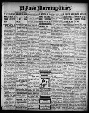 El Paso Morning Times (El Paso, Tex.), Vol. 35TH YEAR, Ed. 1, Thursday, August 26, 1915
