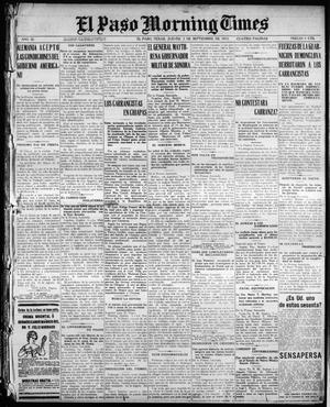El Paso Morning Times (El Paso, Tex.), Vol. 36TH YEAR, Ed. 1, Thursday, September 2, 1915
