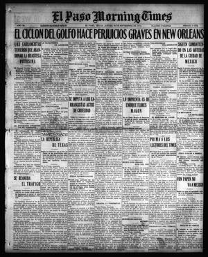 El Paso Morning Times (El Paso, Tex.), Vol. 36TH YEAR, Ed. 1, Thursday, September 30, 1915